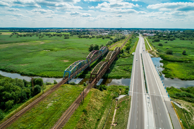 modernizacja, E75, Rail Baltica, Białystok, stacja, most nad Narwią