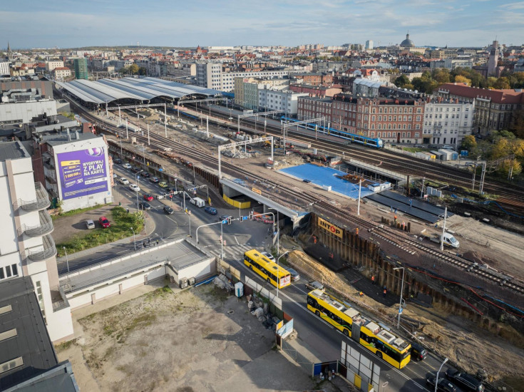 Katowice, nowy wiadukt, katowicki węzeł kolejowy, ul. Mikołowska
