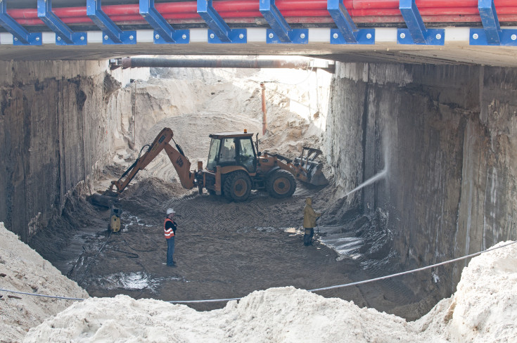 modernizacja, skrzyżowanie bezkolizyjne, Grodzisk Mazowiecki, tunel, droga, LK1, POIiŚ 2007-2013