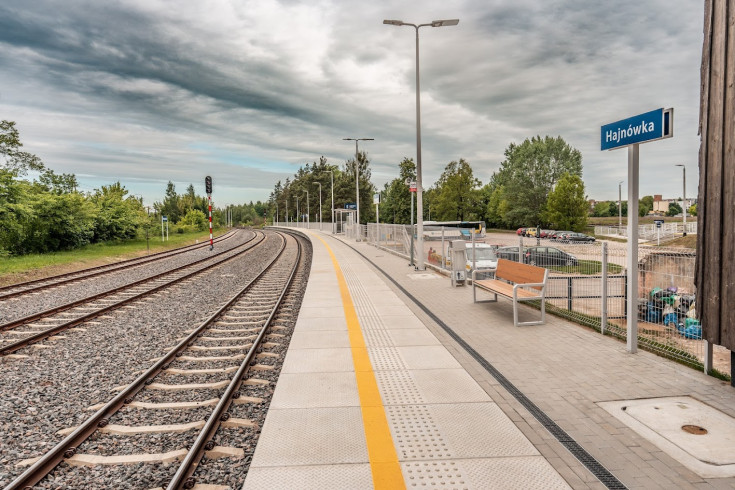Hajnówka, nowa stacja, nowa infrastruktura, nowy peron