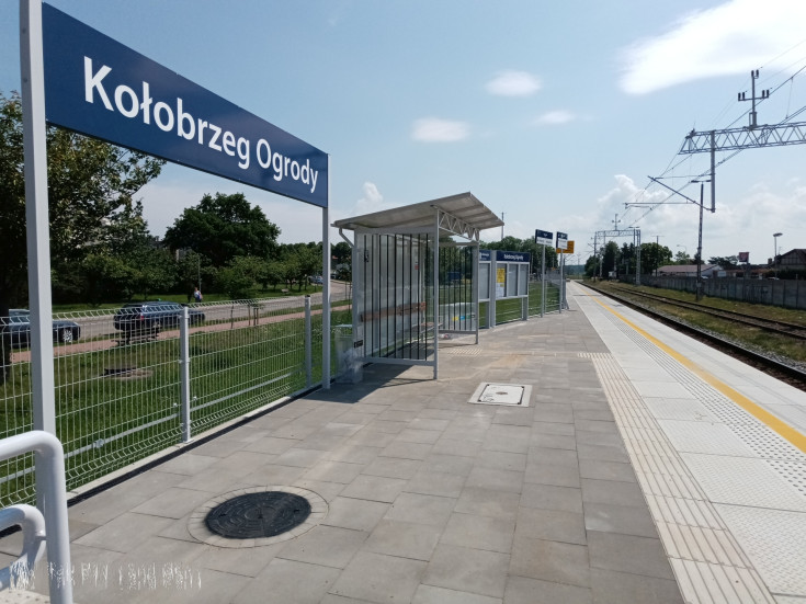 nowy przystanek, nowa infrastruktura, Kołobrzeg Ogrody