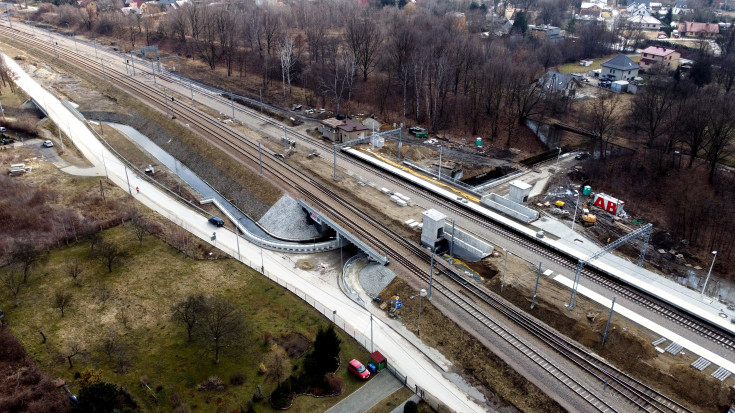 E30, Kraków Złocień, nowy przystanek, nowa infrastruktura, www.krakow-rudzice.pl