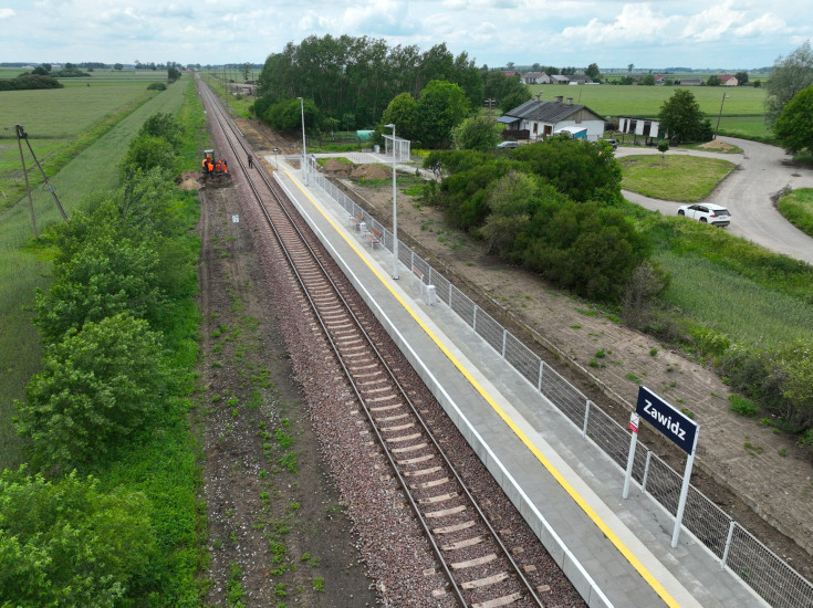 peron, przystanek, LK27, Zawidz