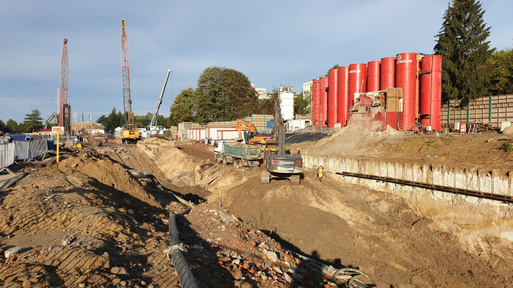 tunel średnicowy, prace budowlane, TBM, tarcza, komora startowa