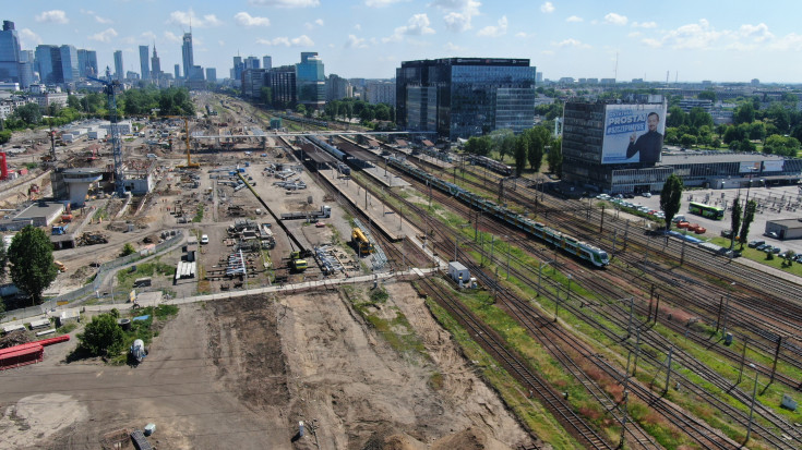 Warszawa Zachodnia, linia średnicowa, warszawska linia średnicowa, Budimex, nowa kładka, WWK