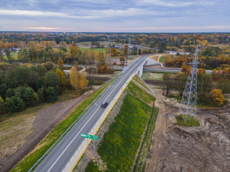 Rail Baltica, Łochów, nowa infrastruktura, nowy wiadukt drogowy