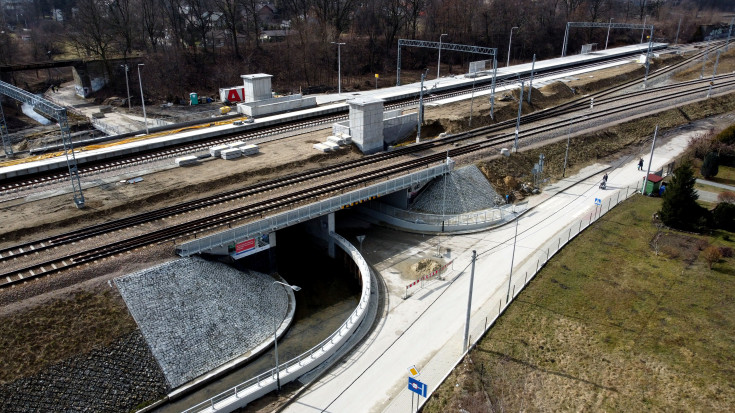 E30, Kraków Złocień, nowy przystanek, nowa infrastruktura, www.krakow-rudzice.pl