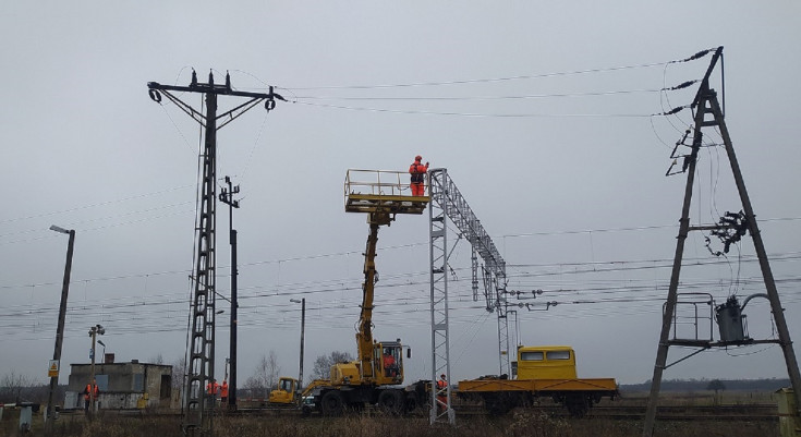 elektryfikacja, Rzeszów, Ocice, nowa sieć trakcyjna, LK71