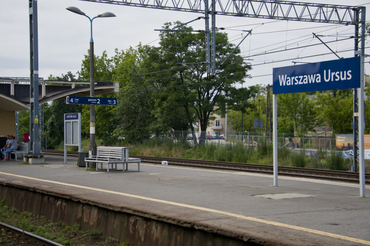 peron, CEF, Łącząc Europę, LK447, tor, przed modernizacją, Warszawa Ursus, przystanek, inwestycja