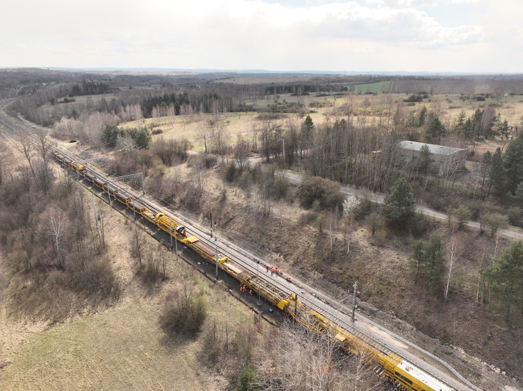 PUN, wymiana nawierzchni, prace utrzymaniowe, Dąbrowa Górnicza, LK154, Przemiarki