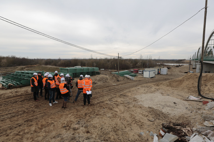 E75, Rail Baltica, CEF, Małkinia, briefing prasowy