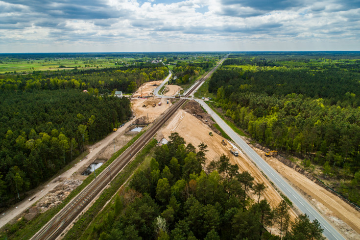 Sadowne, E75, Rail Baltica, Czyżew, Topór