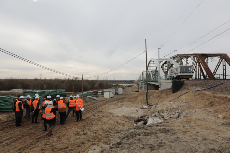 E75, Rail Baltica, CEF, Małkinia, briefing prasowy