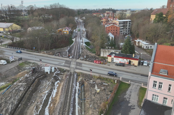 Korsze, Warmia i Mazury, nowa infrastruktura, nowy przejazd kolejowo-drogowy