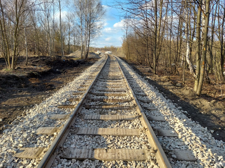 PKP Cargo, pociąg towarowy, próba obciążeniowa, Wojkowice, Sobieskiego