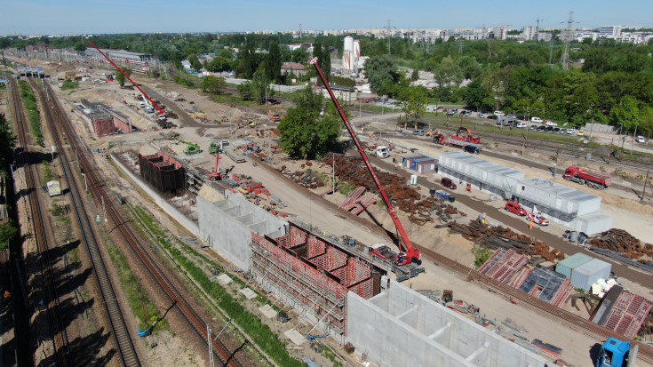 POIiŚ 2014-2020, Warszawa Zachodnia, linia średnicowa, warszawska linia średnicowa, Budimex, obiekt inżynieryjny, WWK