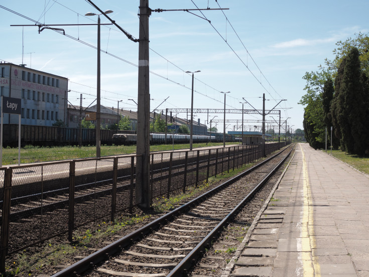 E75, Rail Baltica, CEF, Łapy