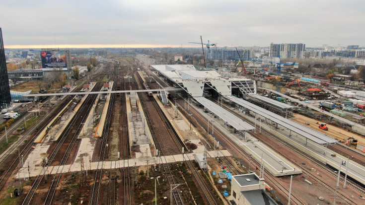 Warszawa Zachodnia, linia średnicowa, Budimex, modernizacja stacji, WWK