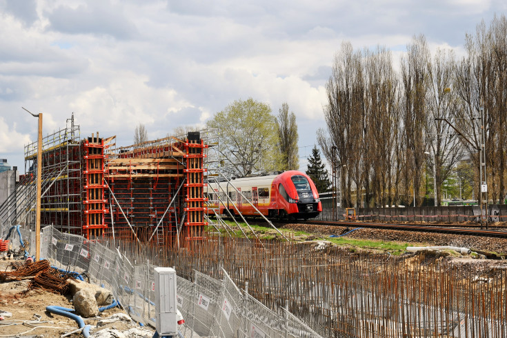 Warszawa Zachodnia, linia średnicowa, warszawska linia średnicowa, Budimex, przebudowa toru, WWK