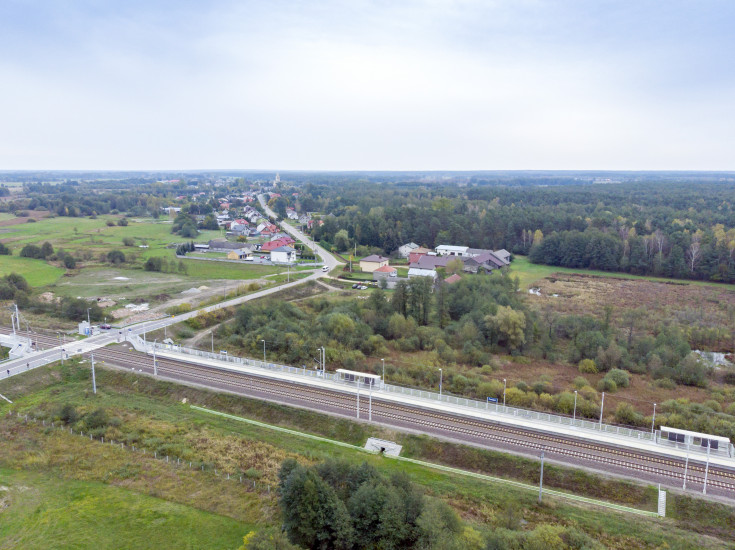 E75, Rail Baltica, CEF, nowy przystanek, Prostyń