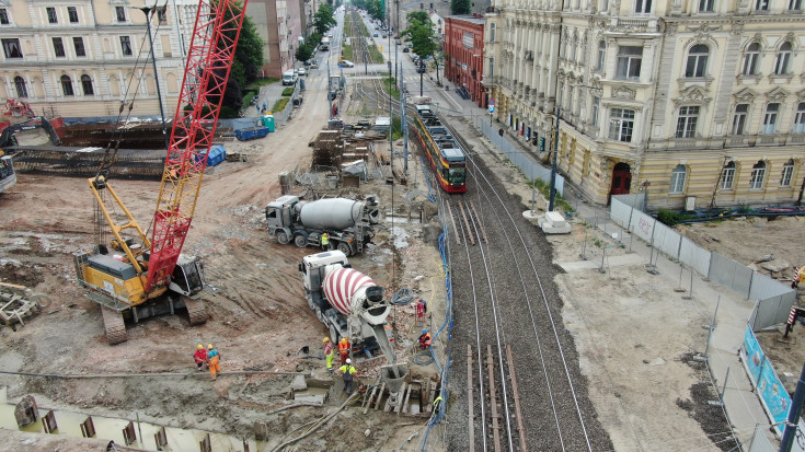 Łódź Żabieniec, Łódź Fabryczna, Łódź Kaliska, alomeracja łódzka, budowa tunelu