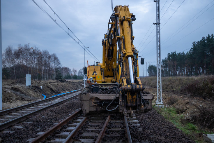 E59, Wronki, nowy rozjazd, most nad Wartą