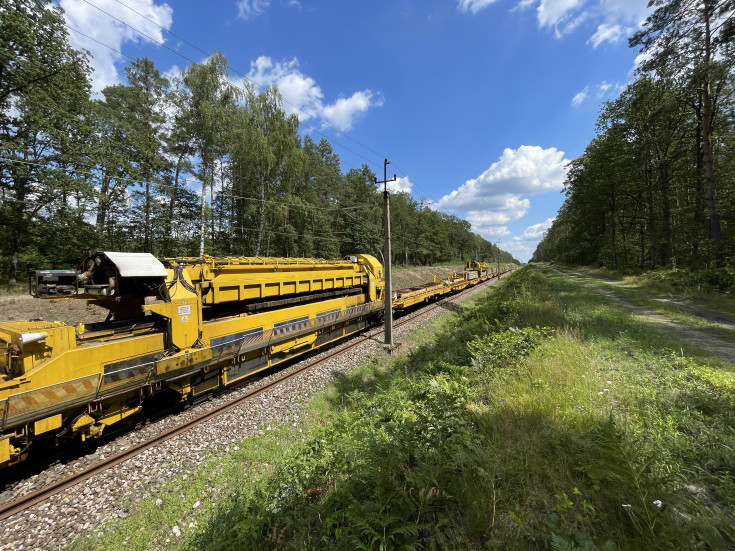 Radzice, Tomaszów Mazowiecki, PUN, maszyna, LK22, prace utrzymaniowe