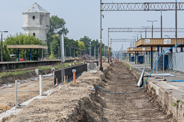 peron, Tłuszcz, modernizacja, E75, Rail Baltica, tor, infrastruktura kolejowa