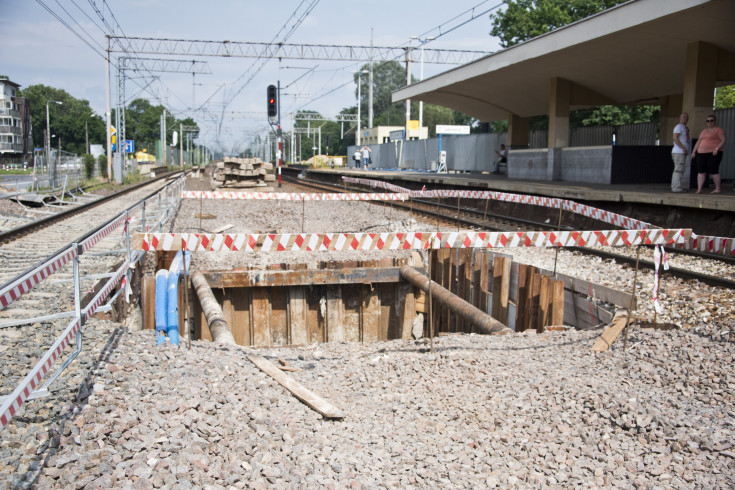 modernizacja, CEF, Łącząc Europę, LK447, Warszawa Włochy, warszawski węzeł kolejowy, kolej aglomeracyjna, tor, aglomeracja warszawska, prace budowlane, inwestycja