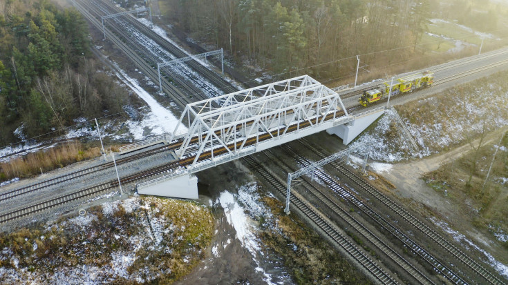 POIiŚ 2014-2020, Toszek Północ, Rudziniec Gliwicki, Paczyna, nowy wiadukt kolejowy