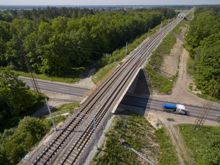 Toszek, wiadukt kolejowy, Rudziniec, Stare Koźle, DK94