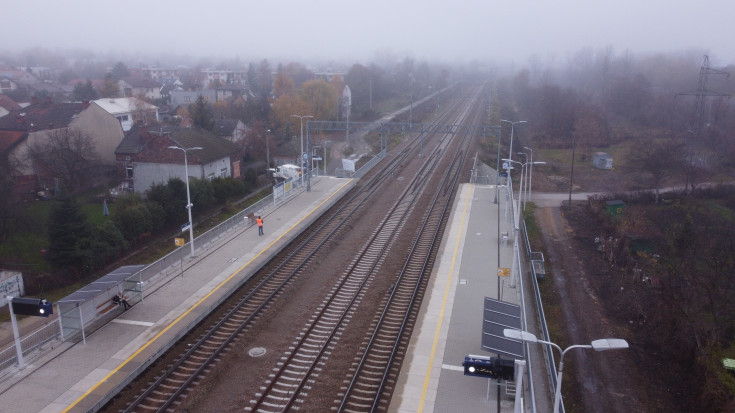 E30, Kraków Prokocim, dodatkowy tor, nowa infrastruktura, nowy peron