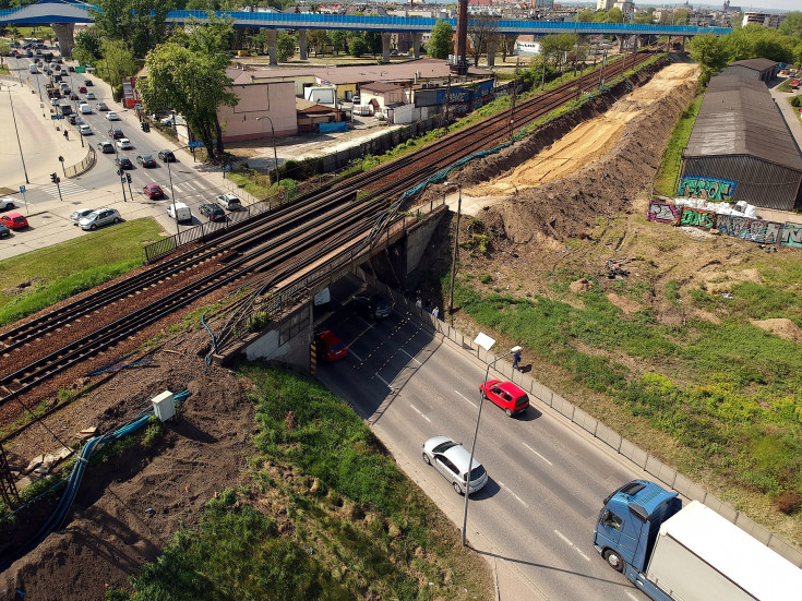 Kraków, KPK, E30, Kraków Podgórze, Małopolska, Kraków Główny, aglomeracja krakowska, linia średnicowa, krakowska linia średnicowa, Kraków Podłęże, nowy tor