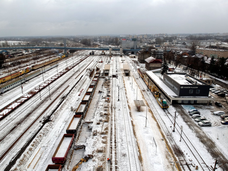 Kraków Płaszów, SDIP, nowe przejście podziemne, nowa wiata