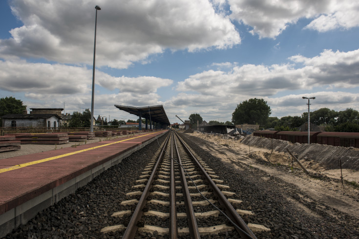 modernizacja, stacja, POIiŚ 2014-2020, Program Operacyjny Infrastruktura i Środowisko, Gorzów Wielkopolski, tor, prace budowlane, inwestycja