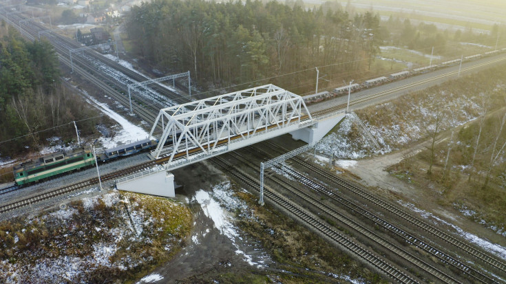 POIiŚ 2014-2020, most kolejowy, Toszek Północ, Rudziniec Gliwicki, Kanał Kędzierzyński