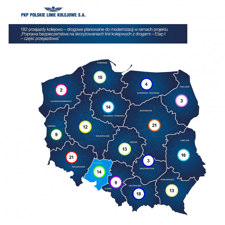 bezpieczeństwo, przejazd kolejowo-drogowy, opolskie, projekt przejazdowy