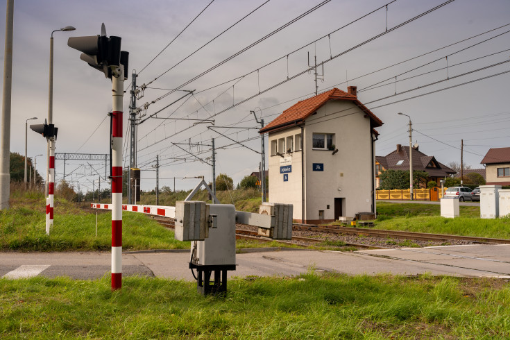 przejazd kolejowo-drogowy, Jejkowice, nowa infrastruktura pasażerska