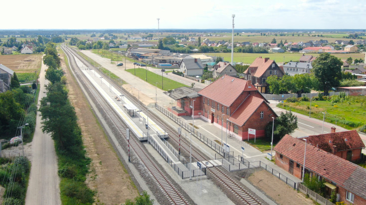 stacja, nowa infrastruktura, LK211, Brusy