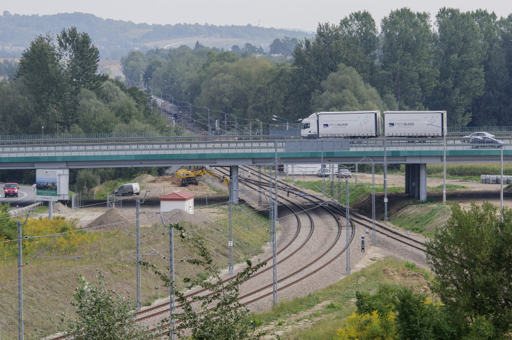 Kraków, lotnisko, Balice, Kraków Balice, tor, infrastruktura kolejowa