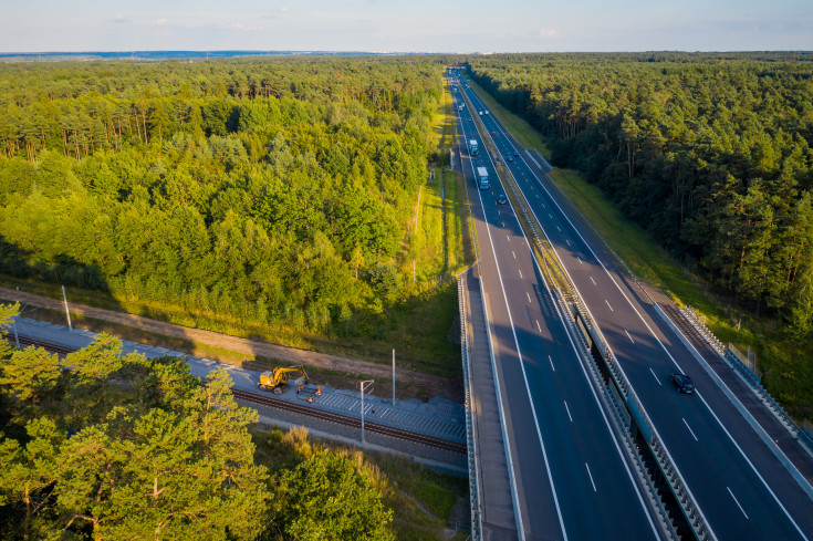 Toszek, wiadukt kolejowy, Rudziniec, Stare Koźle, A4