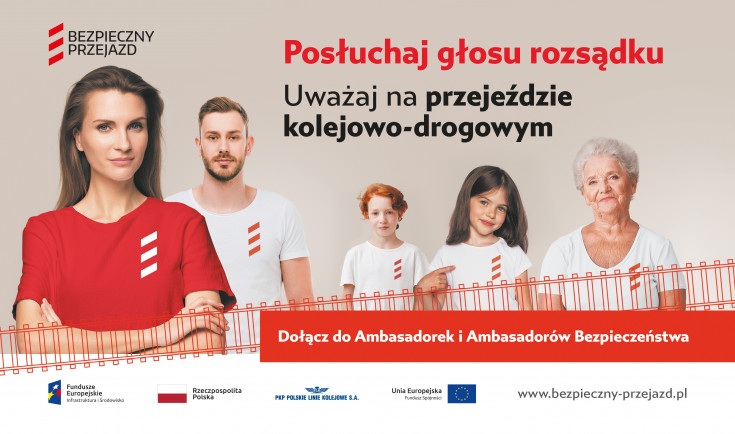 bezpieczny przejazd, bezpieczeństwo, kampania społeczna, materiał informacyjny, reklama, materiał promocyjny, ambasadorka bezpieczeństwa, ambasadorki bezpieczeństwa, ambasador bezpieczeństwa, ambasadorzy bezpieczeństwa