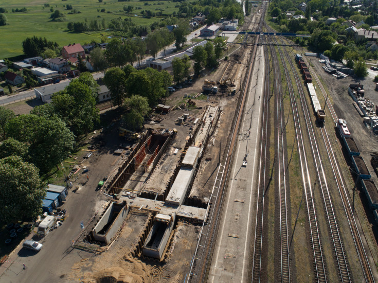 E75, Rail Baltica, CEF, Małkinia