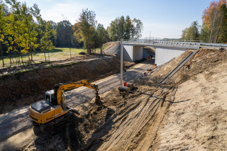 Miasteczko Śląskie, LK182, nowy wiadukt, nowa infrastruktura