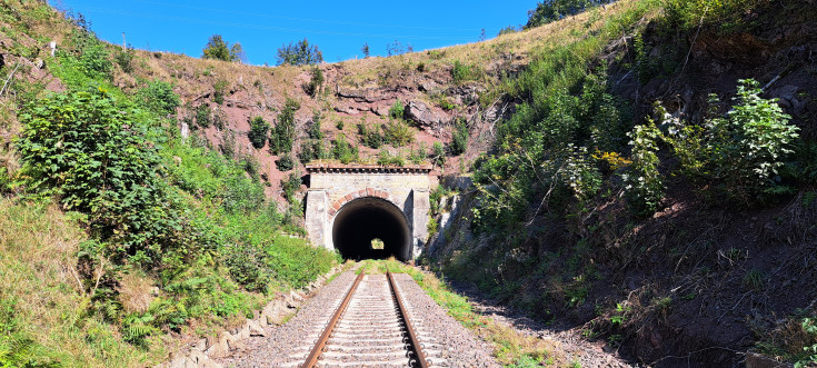 przebudowa, tunel kolejowy, Unisław Śląski