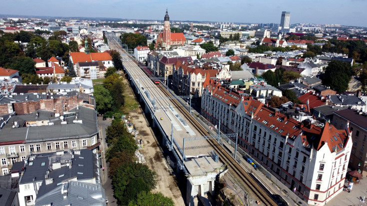 E30, Kraków Grzegórzki, budowa wiaduktu kolejowego, www.krakow-rudzice.pl