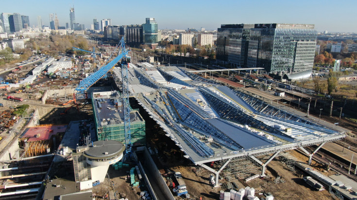 Warszawa Zachodnia, linia średnicowa, warszawska linia średnicowa, przebudowa peronu, Budimex