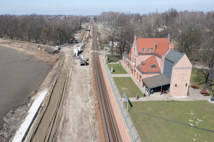 CEF, śląskie, modernizacja stacji, maszyna, Czechowice-Dziedzice, nowy  most, Zabrzeg, Goczałkowice-Zdrój