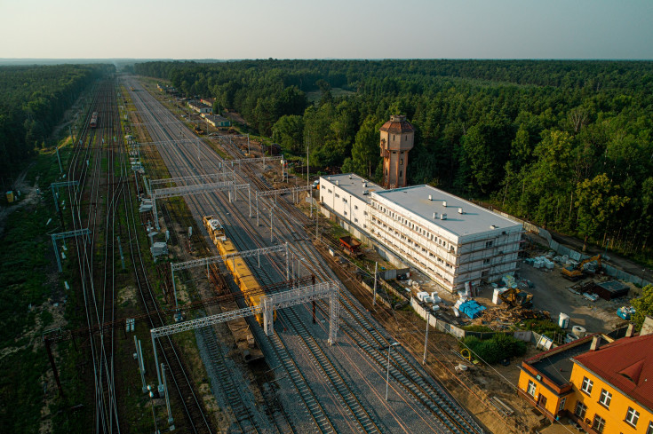 stacja, LK131, dokumentacja projektowa, przewóz towarów, Herby Nowe (Kalina)