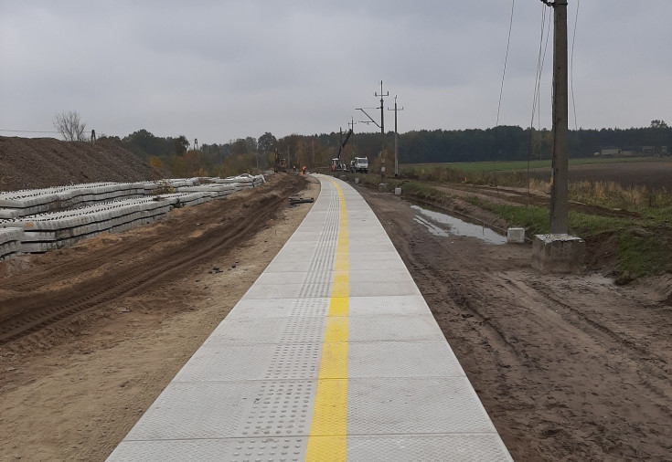 LK16, LK15, nowa infrastruktura, nowy wiadukt kolejowy, Sierpów